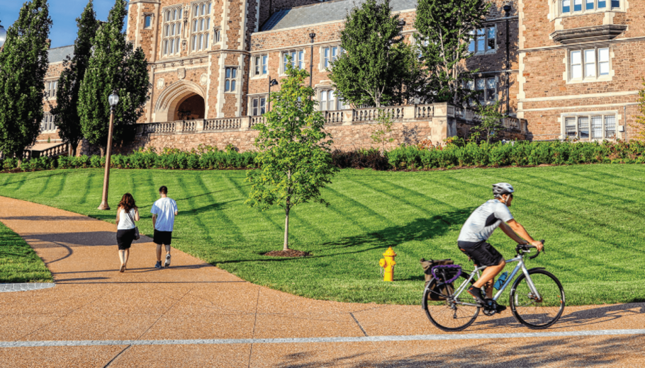 Do you ride a bike on the Danforth campus?